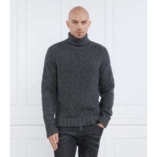 HUGO Wełniany golf Steed | Regular Fit ze sklepu Gomez Fashion Store w kategorii Swetry męskie - zdjęcie 184340658