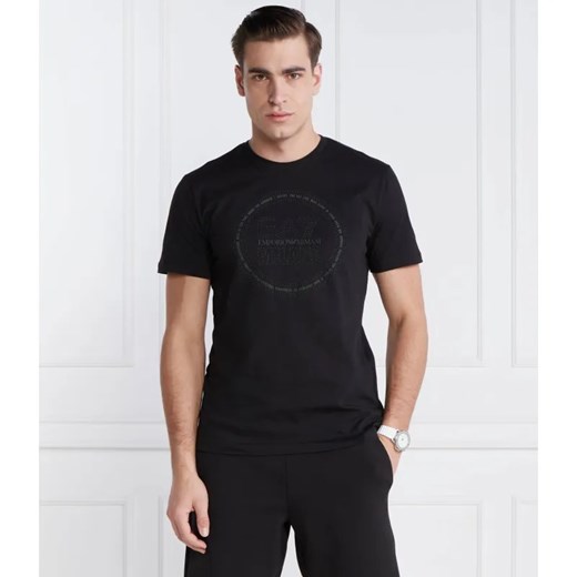 EA7 T-shirt | Regular Fit ze sklepu Gomez Fashion Store w kategorii T-shirty męskie - zdjęcie 184340669