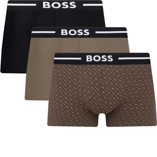 BOSS BLACK Bokserki 3-pack Bold Design ze sklepu Gomez Fashion Store w kategorii Majtki męskie - zdjęcie 184340675