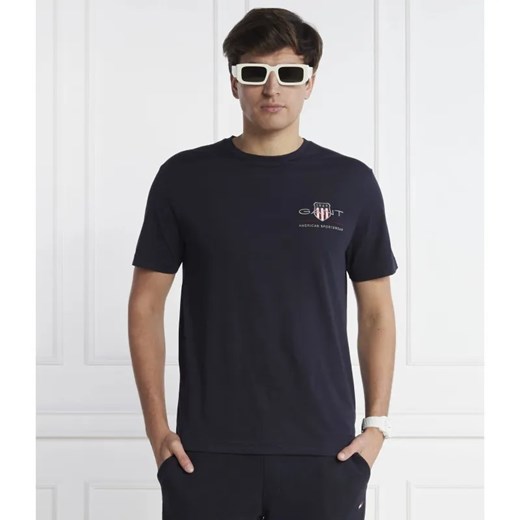 Gant T-shirt | Regular Fit ze sklepu Gomez Fashion Store w kategorii T-shirty męskie - zdjęcie 184340725