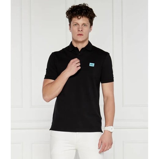 HUGO Polo Dereso232 | Slim Fit | pique ze sklepu Gomez Fashion Store w kategorii T-shirty męskie - zdjęcie 184340728