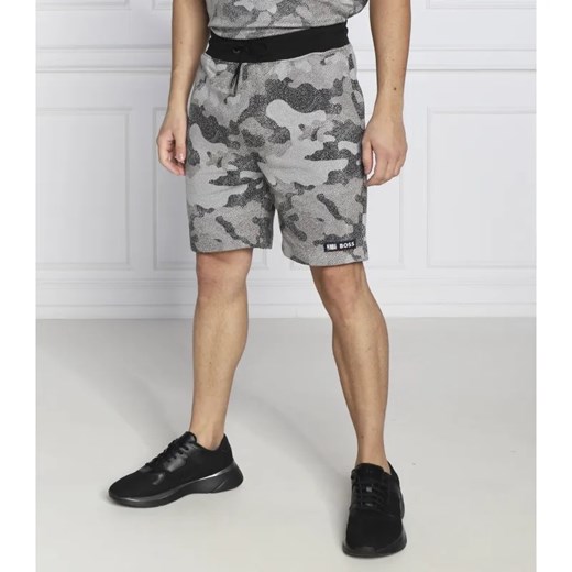 BOSS ORANGE Szorty BOSS x NBA Slam_Camo | Regular Fit ze sklepu Gomez Fashion Store w kategorii Spodenki męskie - zdjęcie 184340729