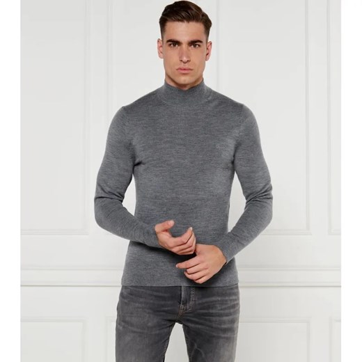 Calvin Klein Wełniany golf | Slim Fit ze sklepu Gomez Fashion Store w kategorii Swetry męskie - zdjęcie 184340736