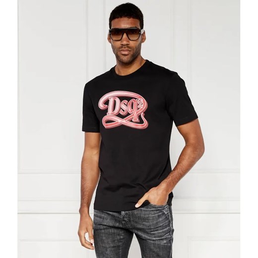 Dsquared2 T-shirt | Regular Fit ze sklepu Gomez Fashion Store w kategorii T-shirty męskie - zdjęcie 184340758