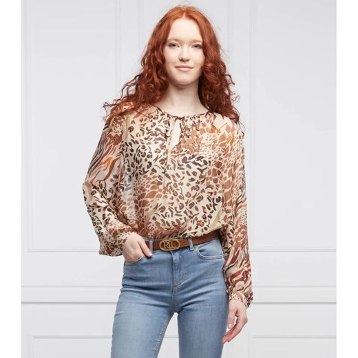 Liu Jo Jedwabna bluzka | Relaxed fit ze sklepu Gomez Fashion Store w kategorii Bluzki damskie - zdjęcie 184340849