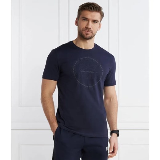 EA7 T-shirt | Regular Fit ze sklepu Gomez Fashion Store w kategorii T-shirty męskie - zdjęcie 184340896