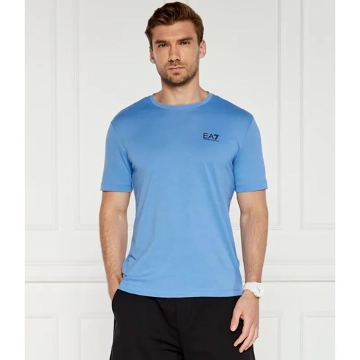 EA7 T-shirt | Regular Fit ze sklepu Gomez Fashion Store w kategorii T-shirty męskie - zdjęcie 184340897