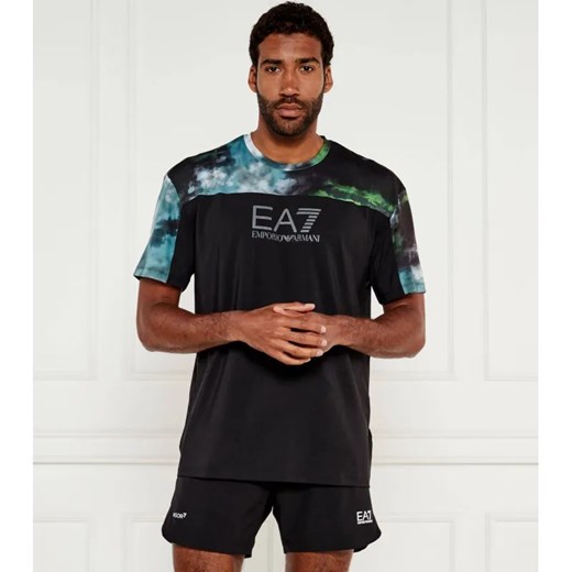 EA7 T-shirt | Regular Fit ze sklepu Gomez Fashion Store w kategorii T-shirty męskie - zdjęcie 184340898