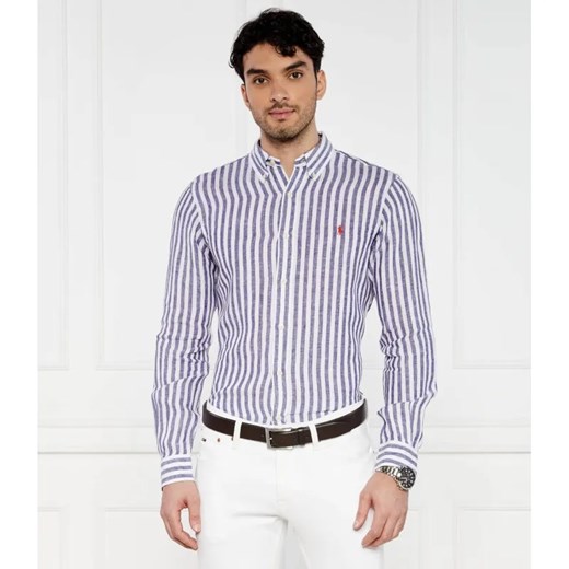 POLO RALPH LAUREN Lniana koszula | Custom fit Polo Ralph Lauren XXL promocja Gomez Fashion Store