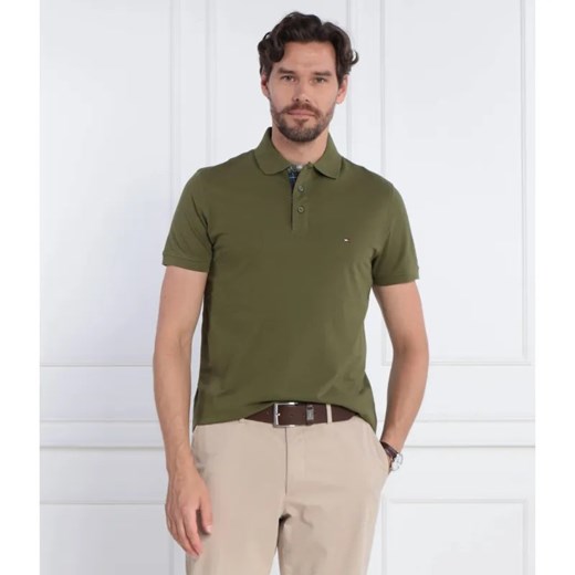 Tommy Hilfiger Polo GS CHECK PLACKET | Regular Fit ze sklepu Gomez Fashion Store w kategorii T-shirty męskie - zdjęcie 184341017