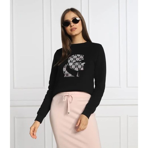 Karl Lagerfeld Bluza | Regular Fit ze sklepu Gomez Fashion Store w kategorii Bluzy damskie - zdjęcie 184341057