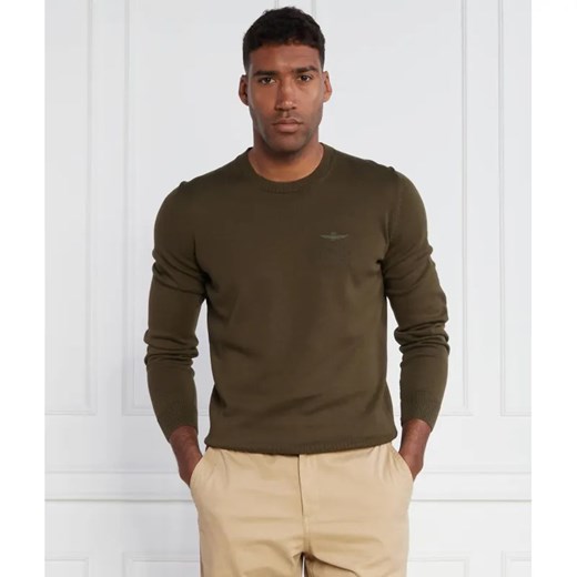 Aeronautica Militare Sweter | Slim Fit Aeronautica Militare XL promocja Gomez Fashion Store