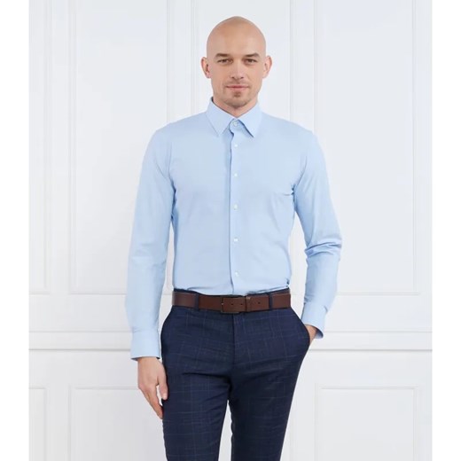 BOSS BLACK Koszula P-HANK-kent-C1-222 | Slim Fit ze sklepu Gomez Fashion Store w kategorii Koszule męskie - zdjęcie 184341098