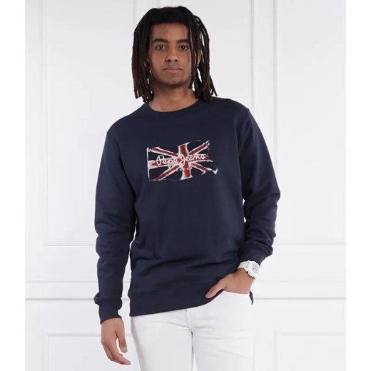 Pepe Jeans London Bluza RUWAN | Regular Fit ze sklepu Gomez Fashion Store w kategorii Bluzy męskie - zdjęcie 184341129