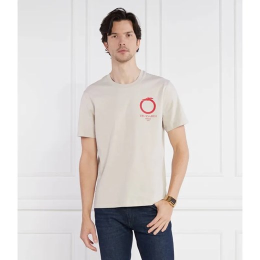 Trussardi T-shirt | Regular Fit ze sklepu Gomez Fashion Store w kategorii T-shirty męskie - zdjęcie 184341147