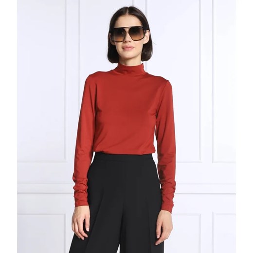 BOSS BLACK Bluzka Emata | Slim Fit ze sklepu Gomez Fashion Store w kategorii Bluzki damskie - zdjęcie 184341148