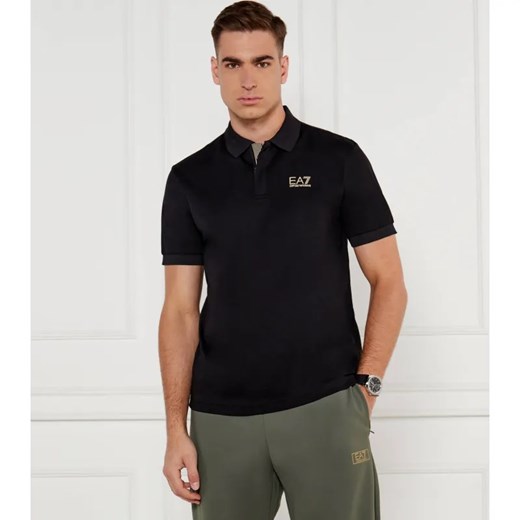 EA7 Polo | Regular Fit ze sklepu Gomez Fashion Store w kategorii T-shirty męskie - zdjęcie 184341209