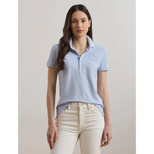 LAUREN RALPH LAUREN Polo | Regular Fit | stretch pique ze sklepu Gomez Fashion Store w kategorii Bluzki damskie - zdjęcie 184341228
