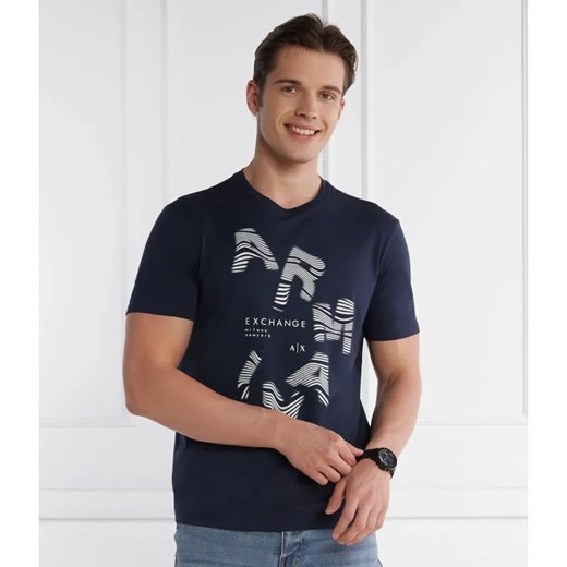 Armani Exchange T-shirt | Regular Fit ze sklepu Gomez Fashion Store w kategorii T-shirty męskie - zdjęcie 184341259