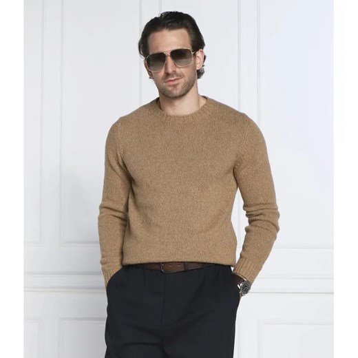 Oscar Jacobson Wełniany sweter Valter | Regular Fit ze sklepu Gomez Fashion Store w kategorii Swetry męskie - zdjęcie 184341276