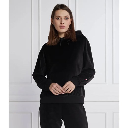 Tommy Hilfiger Bluza HWK VELOUR | Regular Fit ze sklepu Gomez Fashion Store w kategorii Bluzy damskie - zdjęcie 184341279