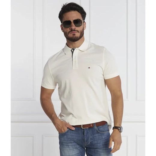 Tommy Hilfiger Polo GS CHECK PLACKET | Regular Fit ze sklepu Gomez Fashion Store w kategorii T-shirty męskie - zdjęcie 184341317