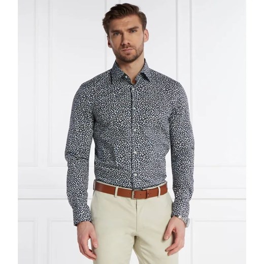 BOSS BLACK Koszula H-HANK | Slim Fit | stretch ze sklepu Gomez Fashion Store w kategorii Koszule męskie - zdjęcie 184341319