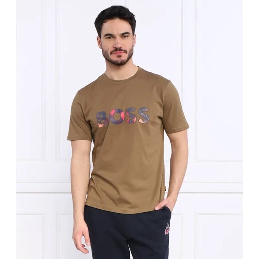 BOSS ORANGE T-shirt TeeArt | Regular Fit ze sklepu Gomez Fashion Store w kategorii T-shirty męskie - zdjęcie 184341407