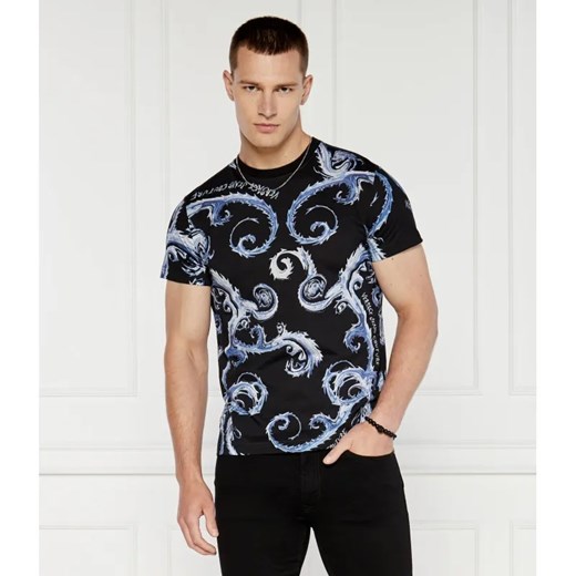 Versace Jeans Couture T-shirt | Slim Fit S wyprzedaż Gomez Fashion Store