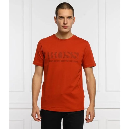 BOSS GREEN T-shirt Tee Pixel 1 | Regular Fit ze sklepu Gomez Fashion Store w kategorii T-shirty męskie - zdjęcie 184341426