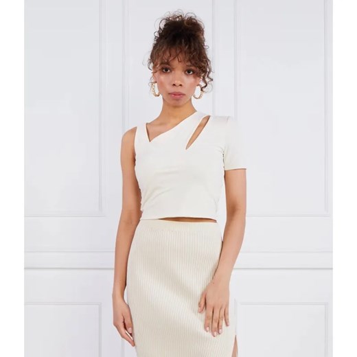 Patrizia Pepe Bluzka MAGLIA | Slim Fit ze sklepu Gomez Fashion Store w kategorii Bluzki damskie - zdjęcie 184341436