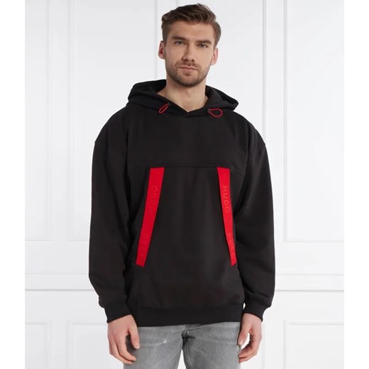 HUGO Bluza Dechnico | Oversize fit ze sklepu Gomez Fashion Store w kategorii Bluzy męskie - zdjęcie 184341565