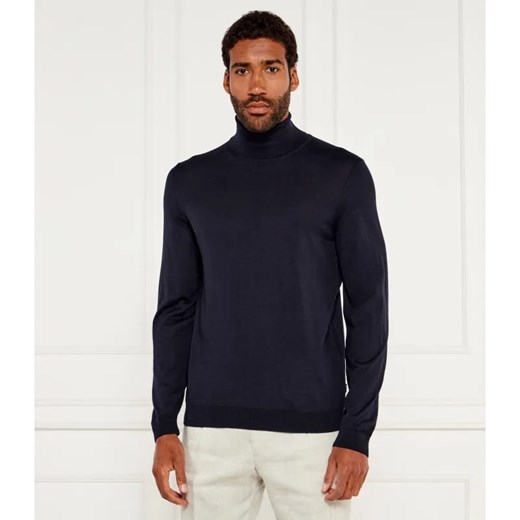 BOSS BLACK Wełniany golf Musso-P | Slim Fit ze sklepu Gomez Fashion Store w kategorii Swetry męskie - zdjęcie 184341649