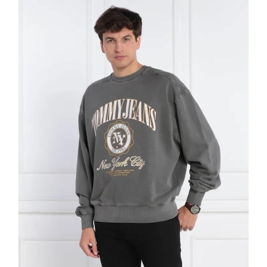 Tommy Jeans Bluza TJM BOXY LUXE VARSITY CREW | Regular Fit ze sklepu Gomez Fashion Store w kategorii Bluzy męskie - zdjęcie 184341747
