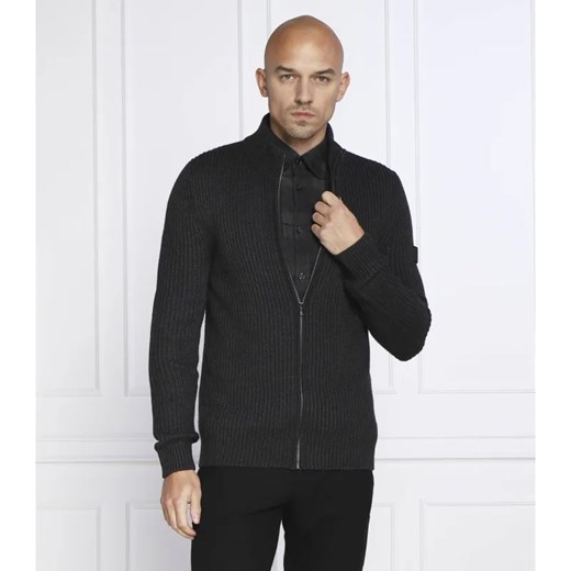 Joop! Kardigan | Regular Fit | z dodatkiem wełny ze sklepu Gomez Fashion Store w kategorii Swetry męskie - zdjęcie 184341807
