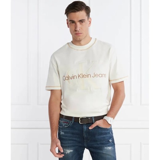 Calvin Klein Jeans T-shirt | Regular Fit ze sklepu Gomez Fashion Store w kategorii T-shirty męskie - zdjęcie 184341848