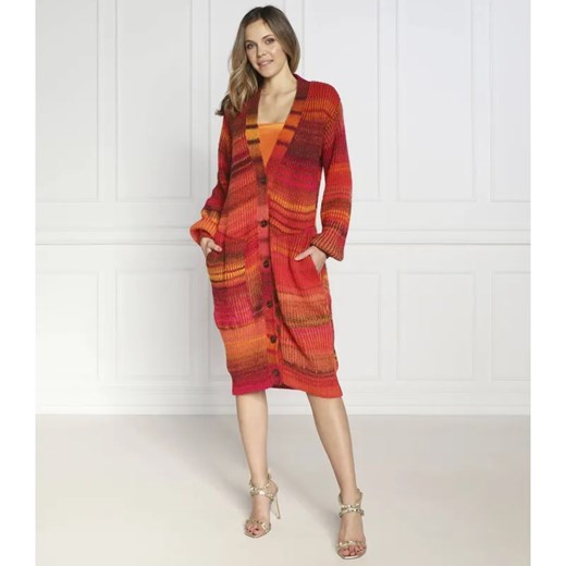 Patrizia Pepe Kardigan | Regular Fit | z dodatkiem wełny ze sklepu Gomez Fashion Store w kategorii Swetry damskie - zdjęcie 184341867