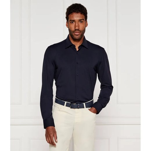 BOSS BLACK Koszula P-HANK-kent-C1-222 | Slim Fit ze sklepu Gomez Fashion Store w kategorii Koszule męskie - zdjęcie 184341918