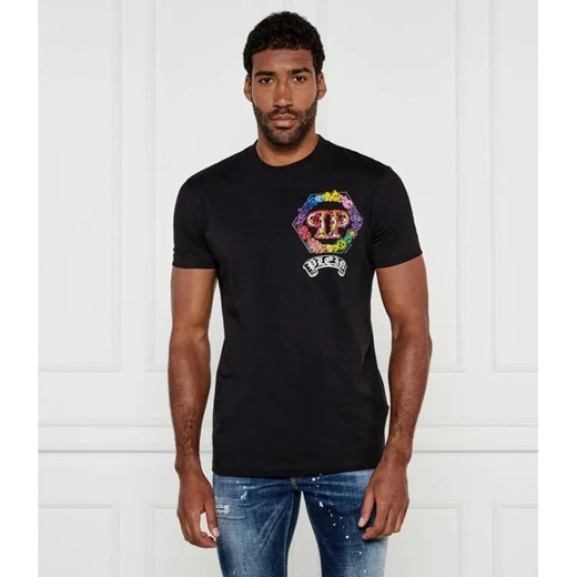 Philipp Plein T-shirt | Regular Fit L Gomez Fashion Store okazja