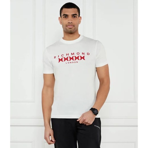 Richmond X T-shirt ZERMIK | Regular Fit ze sklepu Gomez Fashion Store w kategorii T-shirty męskie - zdjęcie 184341968