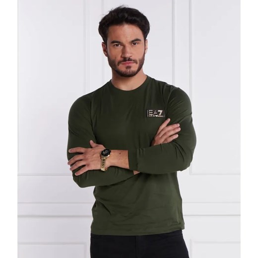 EA7 Longsleeve | Regular Fit ze sklepu Gomez Fashion Store w kategorii T-shirty męskie - zdjęcie 184341985