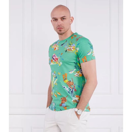 POLO RALPH LAUREN T-shirt | Custom slim fit ze sklepu Gomez Fashion Store w kategorii T-shirty męskie - zdjęcie 184341987
