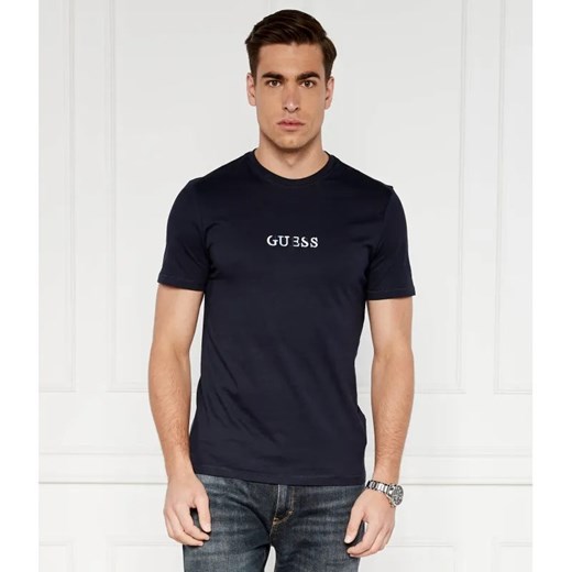 GUESS T-shirt MULTICOL | Slim Fit ze sklepu Gomez Fashion Store w kategorii T-shirty męskie - zdjęcie 184342047