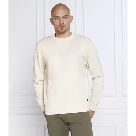 BOSS ORANGE Bluza W_Patchcrew | Regular Fit ze sklepu Gomez Fashion Store w kategorii Bluzy męskie - zdjęcie 184342048