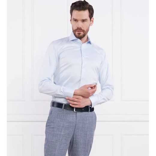 Emanuel Berg Koszula Harvard | Slim Fit | stretch ze sklepu Gomez Fashion Store w kategorii Koszule męskie - zdjęcie 184342115
