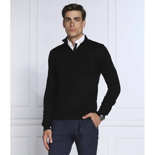 HUGO Sweter San Quirin-M | Regular Fit ze sklepu Gomez Fashion Store w kategorii Swetry męskie - zdjęcie 184342117