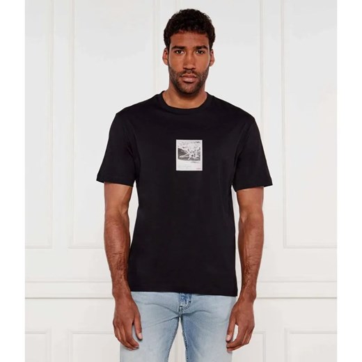 HUGO T-shirt Darthy | Relaxed fit ze sklepu Gomez Fashion Store w kategorii T-shirty męskie - zdjęcie 184342125