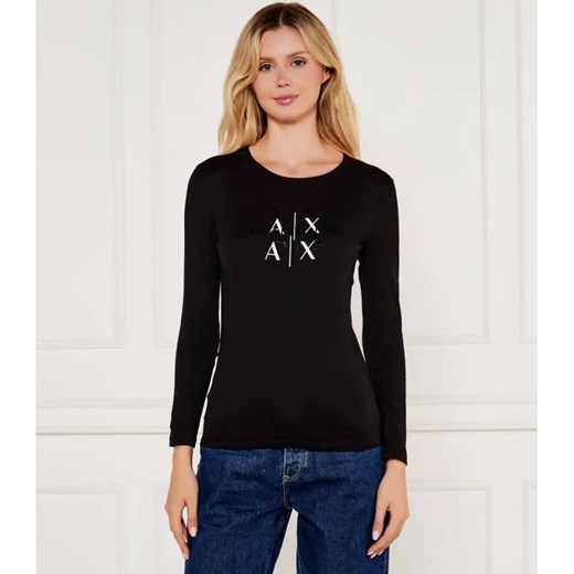 Armani Exchange Bluzka | Regular Fit ze sklepu Gomez Fashion Store w kategorii Bluzki damskie - zdjęcie 184342129