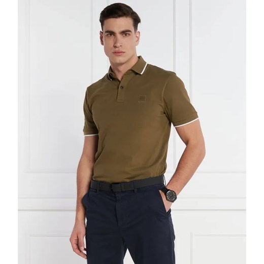 BOSS ORANGE Polo Passertip | Slim Fit | pique ze sklepu Gomez Fashion Store w kategorii T-shirty męskie - zdjęcie 184342219