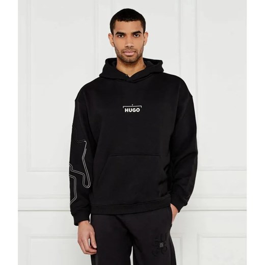 HUGO Bluza Doad | Oversize fit ze sklepu Gomez Fashion Store w kategorii Bluzy męskie - zdjęcie 184342225